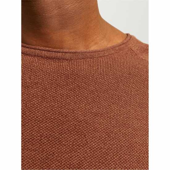 Мъжки горнища на анцуг Мъжки Пуловер Jack And Jones Melange Sweater Mens Моха Бисква Мъжки Пуловер Jack And Jones Melange Sweater Mens Моха Бисква Мъжки горнища на анцуг