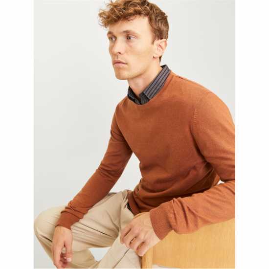 Мъжки горнища на анцуг Мъжка Риза Jack And Jones Knited Sweatshirt Mens Моха Бисква Мъжка Риза Jack And Jones Knited Sweatshirt Mens Моха Бисква Мъжки горнища на анцуг