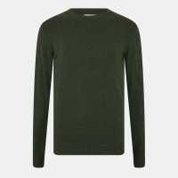Мъжка Риза Jack And Jones Knited Sweatshirt Mens Зелено Комбу Мъжки горнища на анцуг