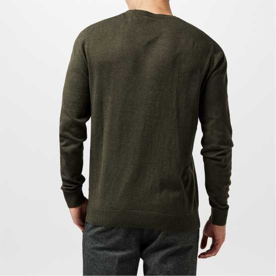 Мъжка Риза Jack And Jones Knited Sweatshirt Mens Олива Нощ Мъжки горнища на анцуг