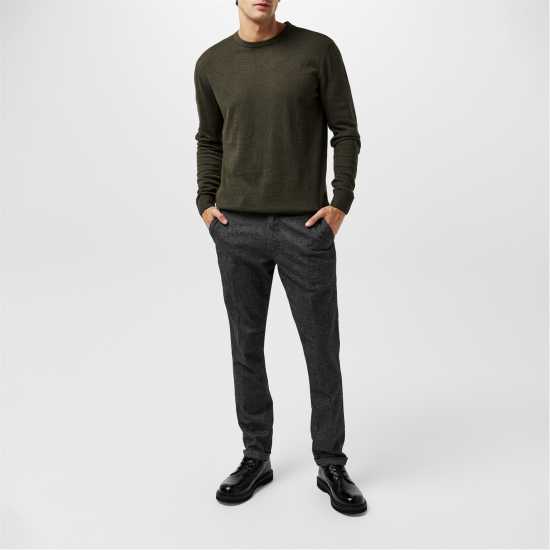 Мъжка Риза Jack And Jones Knited Sweatshirt Mens Олива Нощ Мъжки горнища на анцуг