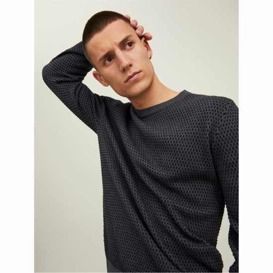 Мъжки горнища на анцуг Jack And Jones Knit Crew Neck Sn99 Jack And Jones Knit Crew Neck Sn99 Мъжки горнища на анцуг