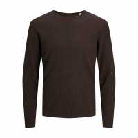 Мъжки Пуловер Обло Деколте Jack And Jones Carpenter Knit Crew Sweater Mens Мулч Мъжки горнища на анцуг