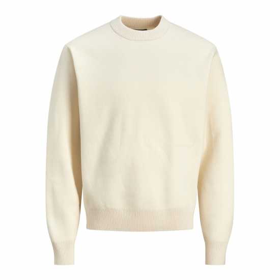 Jack And Jones Knitted Sweathirt Mens Морска сол Мъжки горнища на анцуг