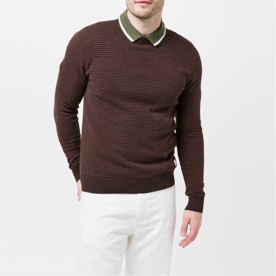Мъжки Пуловер Обло Деколте Jack And Jones Knit Crew Sweater Mens  Мъжки горнища на анцуг