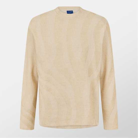 Jack And Jones Pattern Crew Sweatshirt  