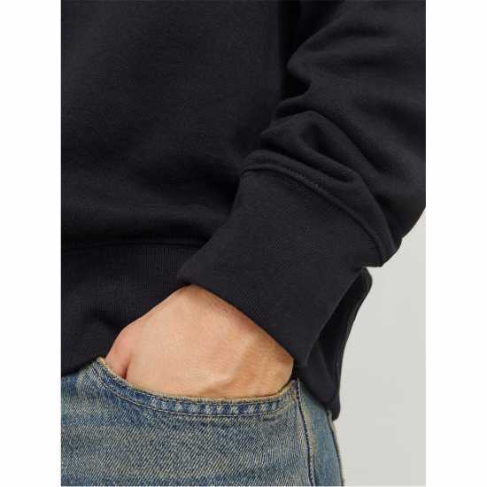 Мъжки горнища на анцуг Jack And Jones Graphic Sweater Sn99 Черно Jack And Jones Graphic Sweater Sn99 Черно Мъжки горнища на анцуг