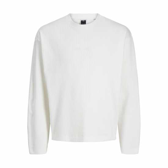 Мъжки Пуловер Обло Деколте Jack And Jones Crew Neck Sweater Mens Облачен Танцьор Мъжки горнища на анцуг