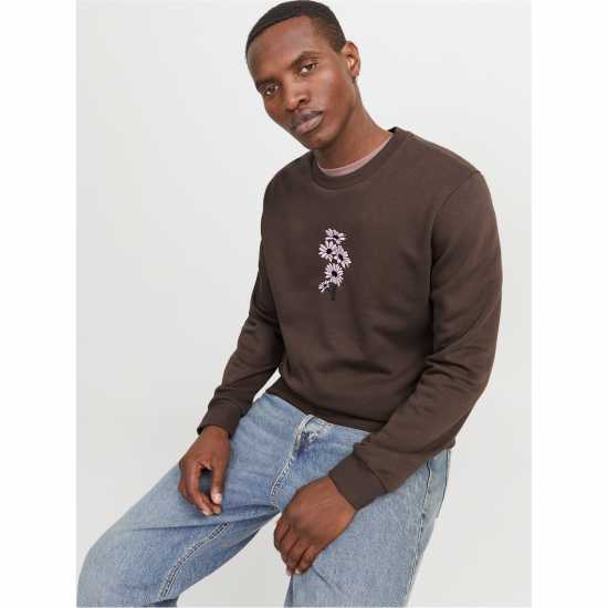 Jack And Jones Printed Swtshrt Sn99  Мъжки горнища на анцуг