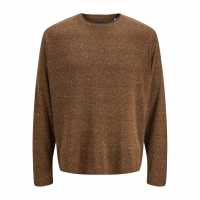 Мъжки Пуловер Jack And Jones Melange Sweater Mens  Мъжки горнища на анцуг