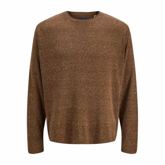 Мъжки Пуловер Jack And Jones Melange Sweater Mens  Мъжки горнища на анцуг