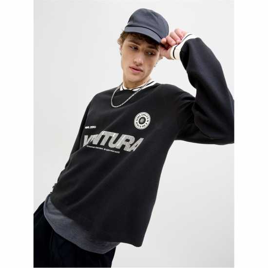 Мъжки горнища на анцуг Jack And Jones Sports Sweatshirt Jack And Jones Sports Sweatshirt Мъжки горнища на анцуг