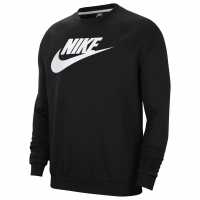 Блуза Обло Деколте Nike Sportswear Fleece Crew Neck Sweatshirt Black Мъжки полар
