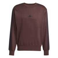 Adidas Мъжка Блуза Полар Essentials 3-Stripes Fleece Sweatshirt Mens  