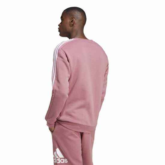 Мъжки горнища на анцуг Adidas Мъжка Блуза Полар Essentials 3-Stripes Fleece Sweatshirt Mens Бордово Adidas Мъжка Блуза Полар Essentials 3-Stripes Fleece Sweatshirt Mens Бордово Мъжки горнища на анцуг
