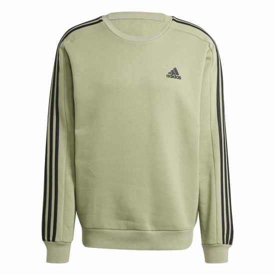 Мъжки горнища на анцуг Adidas Мъжка Блуза Полар Essentials 3-Stripes Fleece Sweatshirt Mens Зелен палатка Adidas Мъжка Блуза Полар Essentials 3-Stripes Fleece Sweatshirt Mens Зелен палатка Мъжки горнища на анцуг
