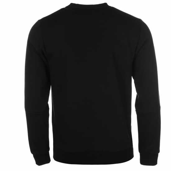 Adidas Мъжка Блуза Полар Essentials 3-Stripes Fleece Sweatshirt Mens Черно/Бяло Мъжки горнища на анцуг