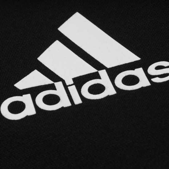 Adidas Мъжка Блуза Полар Essentials 3-Stripes Fleece Sweatshirt Mens Черно/Бяло Мъжки горнища на анцуг