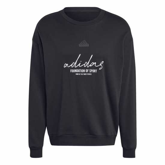 Adidas Мъжка Риза Bl Ft Crw Q3 Sweatshirt Mens  