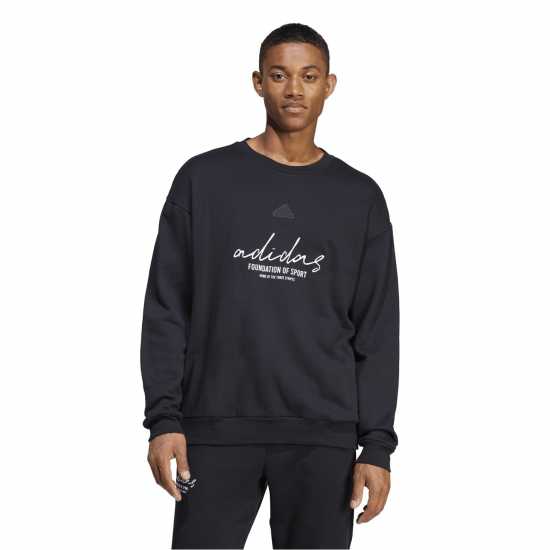 Adidas Мъжка Риза Bl Ft Crw Q3 Sweatshirt Mens  