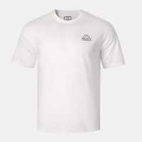 Мъжки горнища на анцуг Kappa Мъжка Тениска Cotton Crew Neck T Shirt Mens White Kappa Мъжка Тениска Cotton Crew Neck T Shirt Mens White Мъжки горнища на анцуг