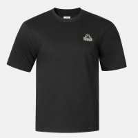 Мъжки горнища на анцуг Kappa Мъжка Тениска Cotton Crew Neck T Shirt Mens Black Kappa Мъжка Тениска Cotton Crew Neck T Shirt Mens Black Мъжки горнища на анцуг