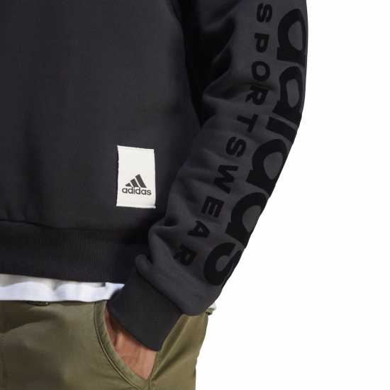 Adidas Lounge Fleece Sweatshirt  Мъжко облекло за едри хора
