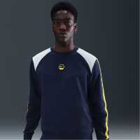 Nike City Crew Sn61 Navy/Platinum Мъжки горнища на анцуг