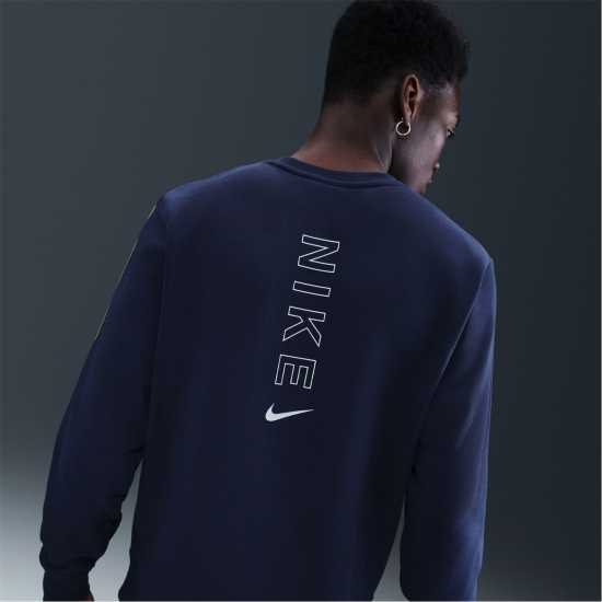 Nike City Crew Sn61 Navy/Platinum Мъжки горнища на анцуг