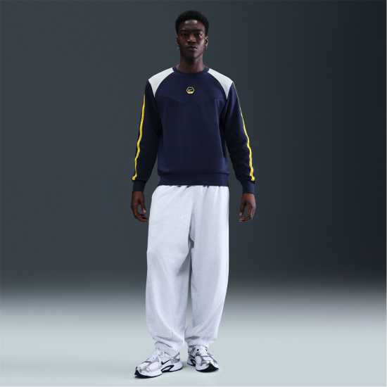 Nike City Crew Sn61 Navy/Platinum Мъжки горнища на анцуг