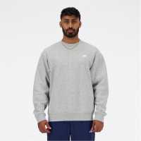 New Balance Balance Fleece Crewneck Sweatshirt Grey Мъжки горнища на анцуг