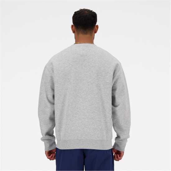 New Balance Balance Fleece Crewneck Sweatshirt Grey Мъжки горнища на анцуг