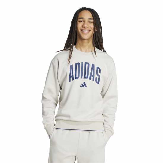 Adidas Мъжка Риза Collegiate Sweatshirt Mens  Мъжки горнища на анцуг