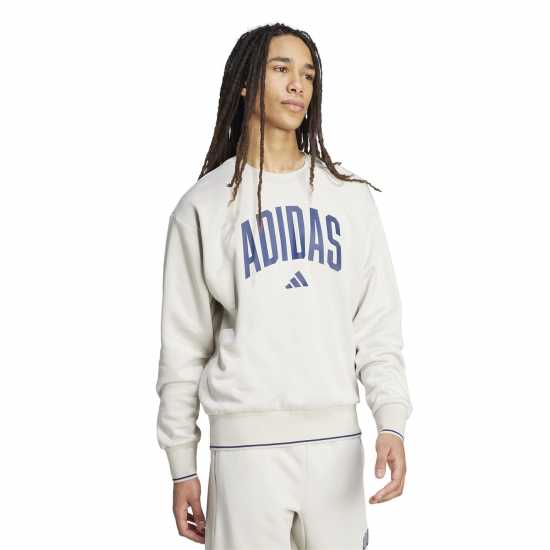Adidas Мъжка Риза Collegiate Sweatshirt Mens  Мъжки горнища на анцуг