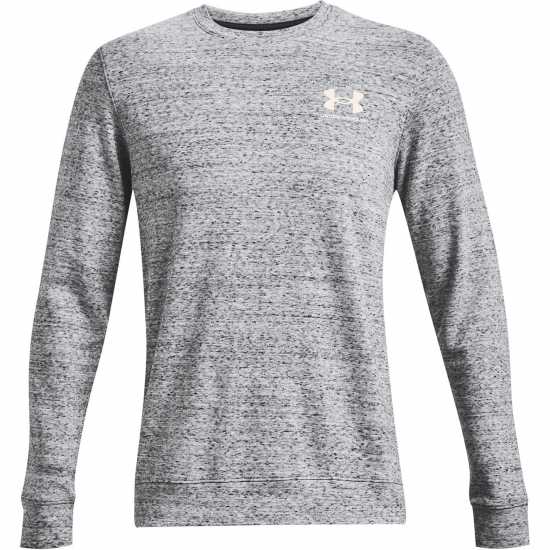 Мъжки горнища на анцуг Under Armour Мъжки Пуловер Обло Деколте Armour Rival Terry Crew Sweater Mens Сиво Under Armour Мъжки Пуловер Обло Деколте Armour Rival Terry Crew Sweater Mens Сиво Мъжки горнища на анцуг