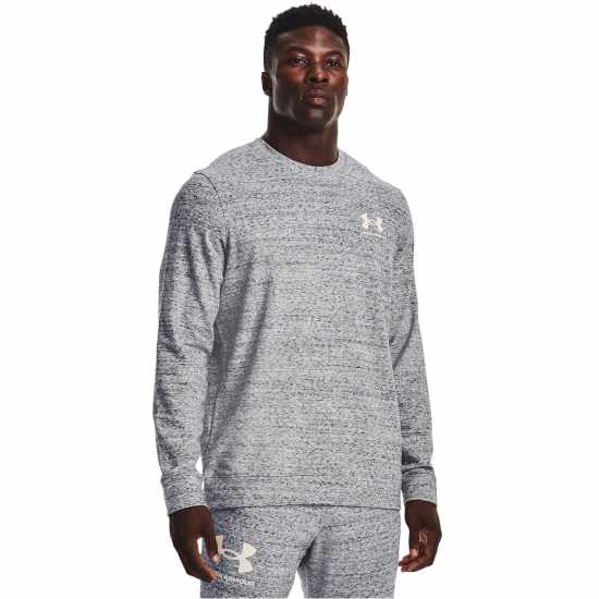 Мъжки горнища на анцуг Under Armour Мъжки Пуловер Обло Деколте Armour Rival Terry Crew Sweater Mens Сиво Under Armour Мъжки Пуловер Обло Деколте Armour Rival Terry Crew Sweater Mens Сиво Мъжки горнища на анцуг