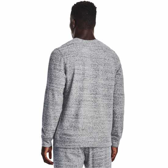 Мъжки горнища на анцуг Under Armour Мъжки Пуловер Обло Деколте Armour Rival Terry Crew Sweater Mens Сиво Under Armour Мъжки Пуловер Обло Деколте Armour Rival Terry Crew Sweater Mens Сиво Мъжки горнища на анцуг