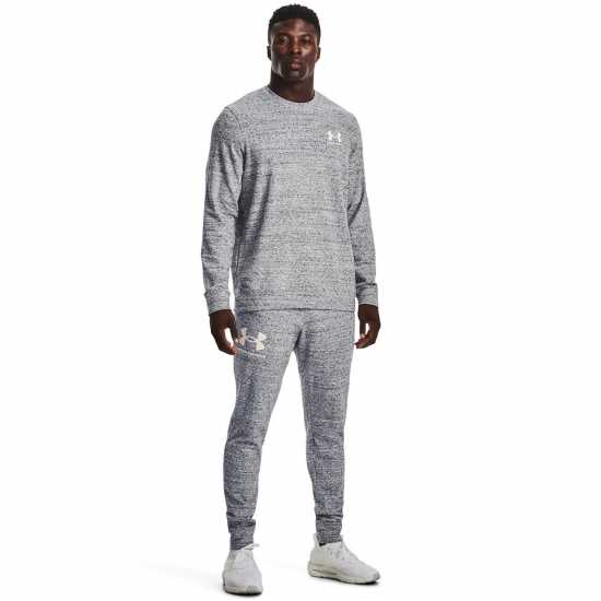 Мъжки горнища на анцуг Under Armour Мъжки Пуловер Обло Деколте Armour Rival Terry Crew Sweater Mens Сиво Under Armour Мъжки Пуловер Обло Деколте Armour Rival Terry Crew Sweater Mens Сиво Мъжки горнища на анцуг