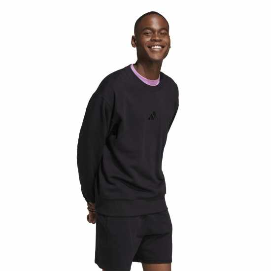 Adidas Мъжка Риза M A Szn Ft Crw Sweatshirt Mens Adidas Мъжка Риза M A Szn Ft Crw Sweatshirt Mens