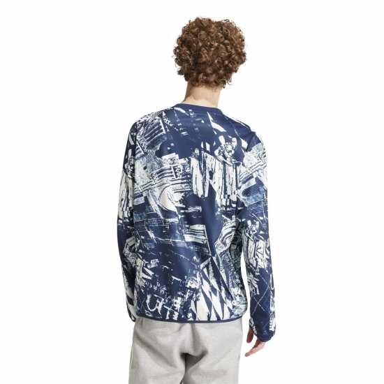 Мъжки горнища на анцуг Adidas Bayern Munich Pre-Match Warm Up Top 2023 2024 Adults Adidas Bayern Munich Pre-Match Warm Up Top 2023 2024 Adults Мъжки горнища на анцуг