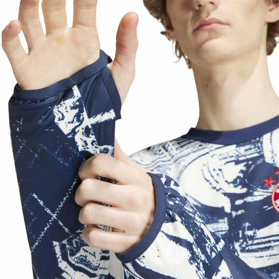 Мъжки горнища на анцуг Adidas Bayern Munich Pre-Match Warm Up Top 2023 2024 Adults Adidas Bayern Munich Pre-Match Warm Up Top 2023 2024 Adults Мъжки горнища на анцуг