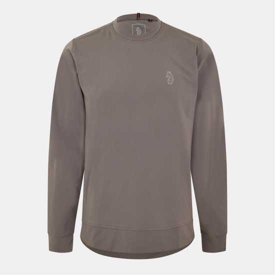 Мъжки горнища на анцуг Luke Bulk Crew Swtr Sn99 Среден сив Luke Bulk Crew Swtr Sn99 Среден сив Мъжки горнища на анцуг