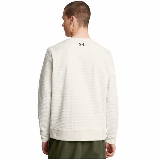 Under Armour Unstoppable Crew Sn99 White Мъжки горнища на анцуг