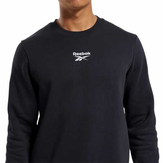 Reebok Мъжка Блуза Обло Деколте Tape Crew Sweatshirt Mens  Мъжки полар