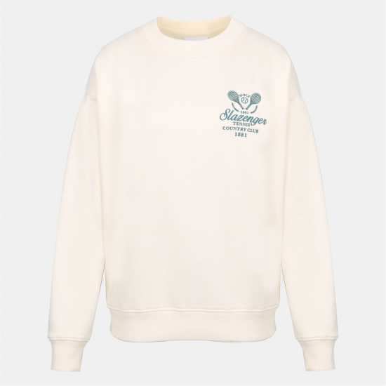 Slazenger Men's Slaz Crew Sweatshirt Бяло 