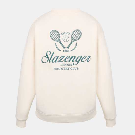 Slazenger Men's Slaz Crew Sweatshirt Бяло 