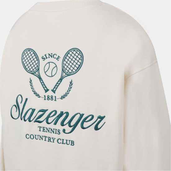 Slazenger Men's Slaz Crew Sweatshirt Бяло 