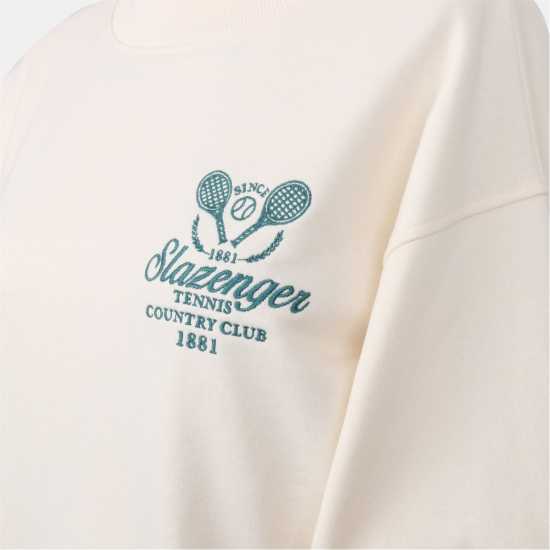 Slazenger Men's Slaz Crew Sweatshirt Бяло 