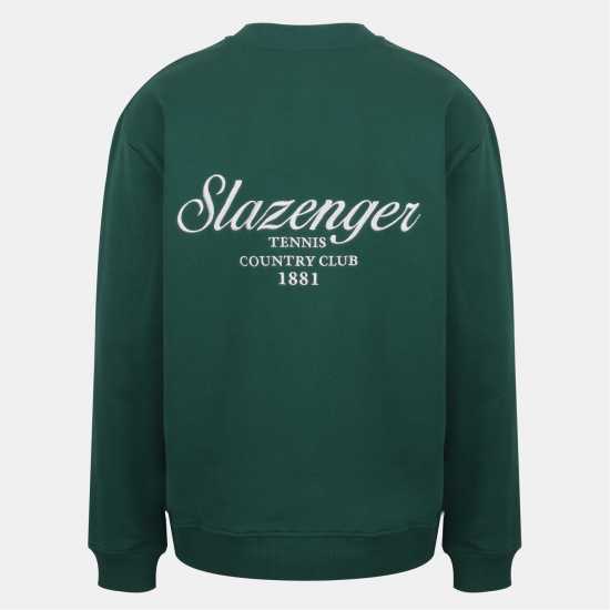 Slazenger Tennis Crew Sn54 Green Мъжки горнища на анцуг