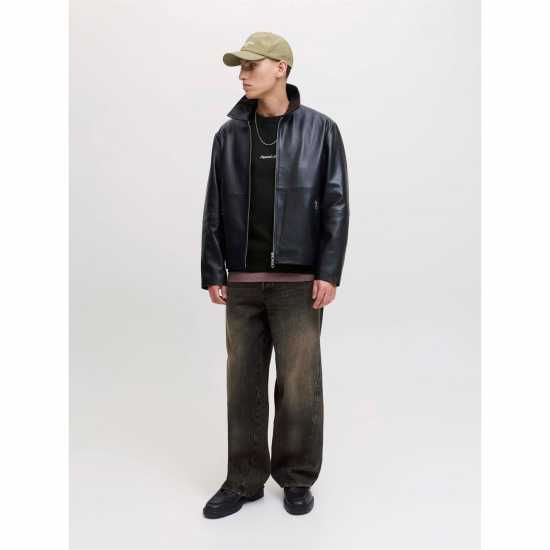 Jack And Jones Crew Sweat Mens Black 